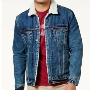 Levi’s Sherpa Denim Trucker Jacket